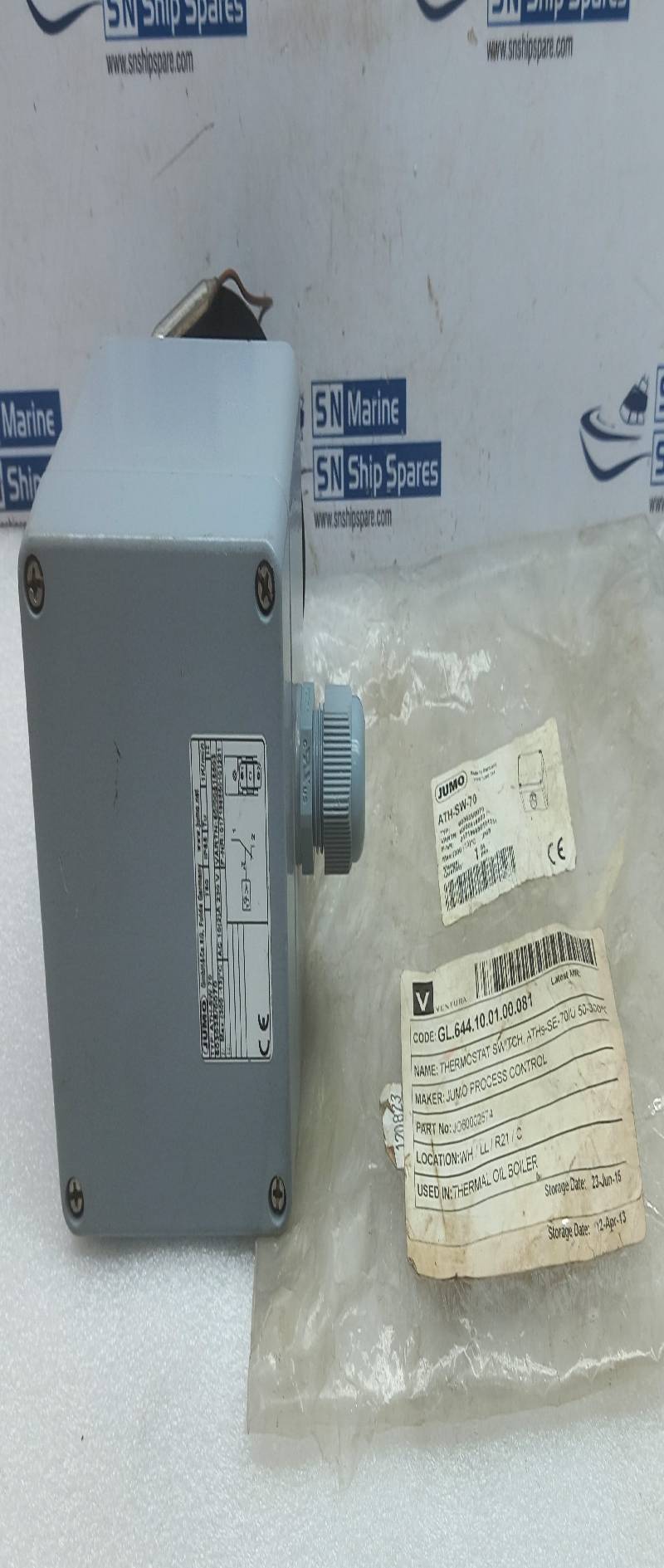 Jumo ATH-SW-70 Thermostat T80 IP65 Tu 1k/min