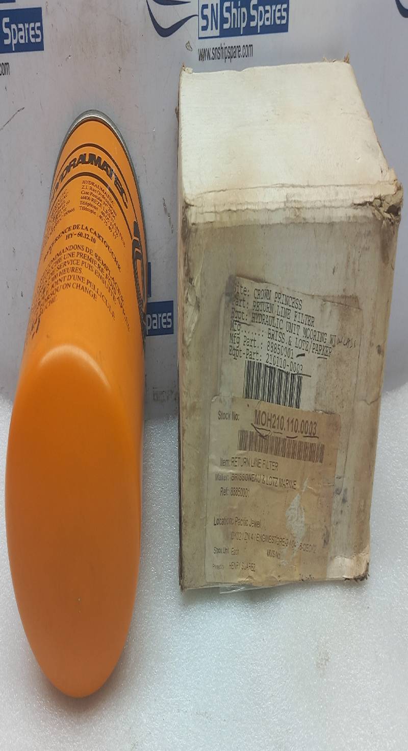 Parker 88850001 Hydraumatec HY-60.12.10 Return Line Filter