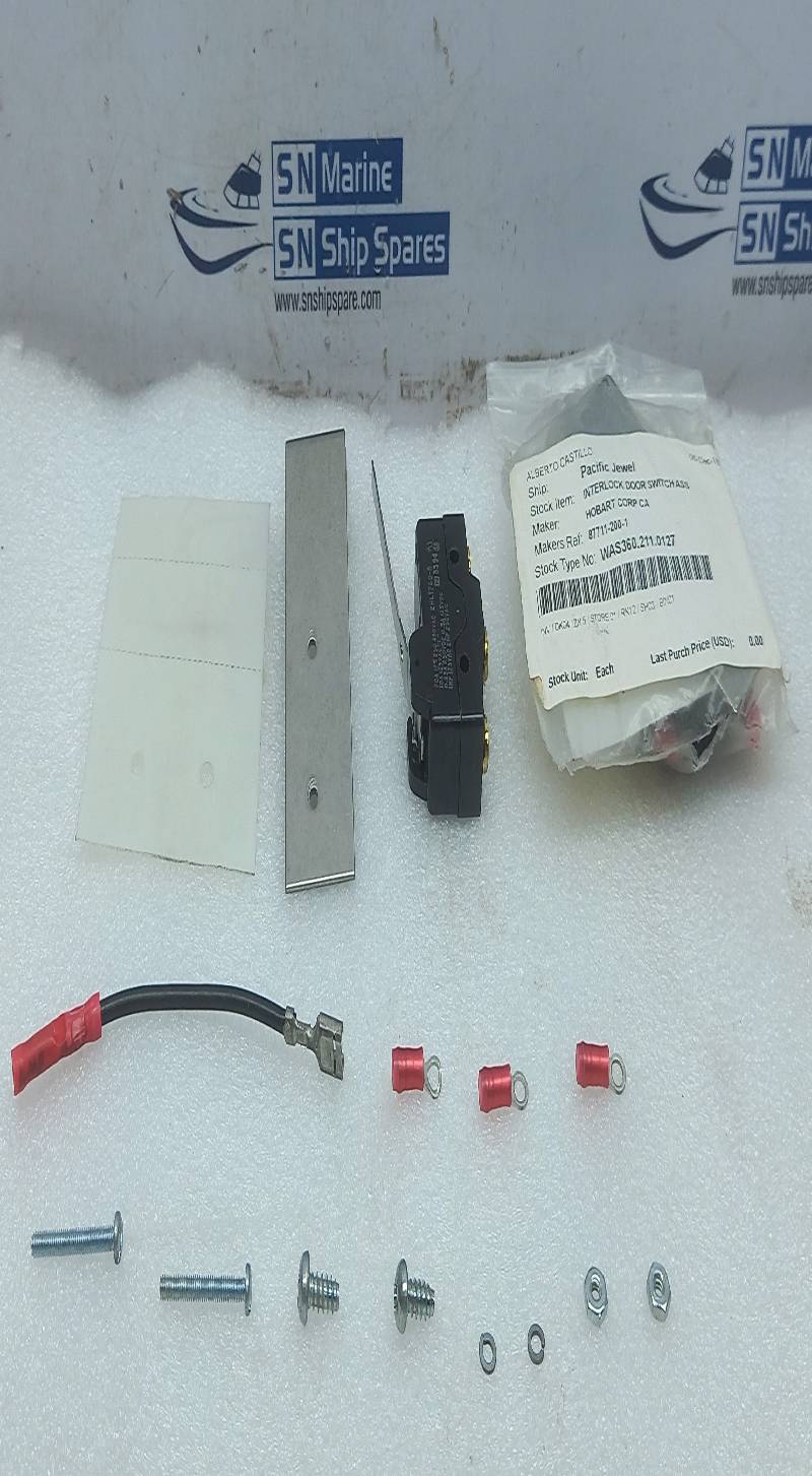 Hobart 87711-200-1 Interlock Door Switch ASS 20A 125.250.480VAC 2HLT260-5