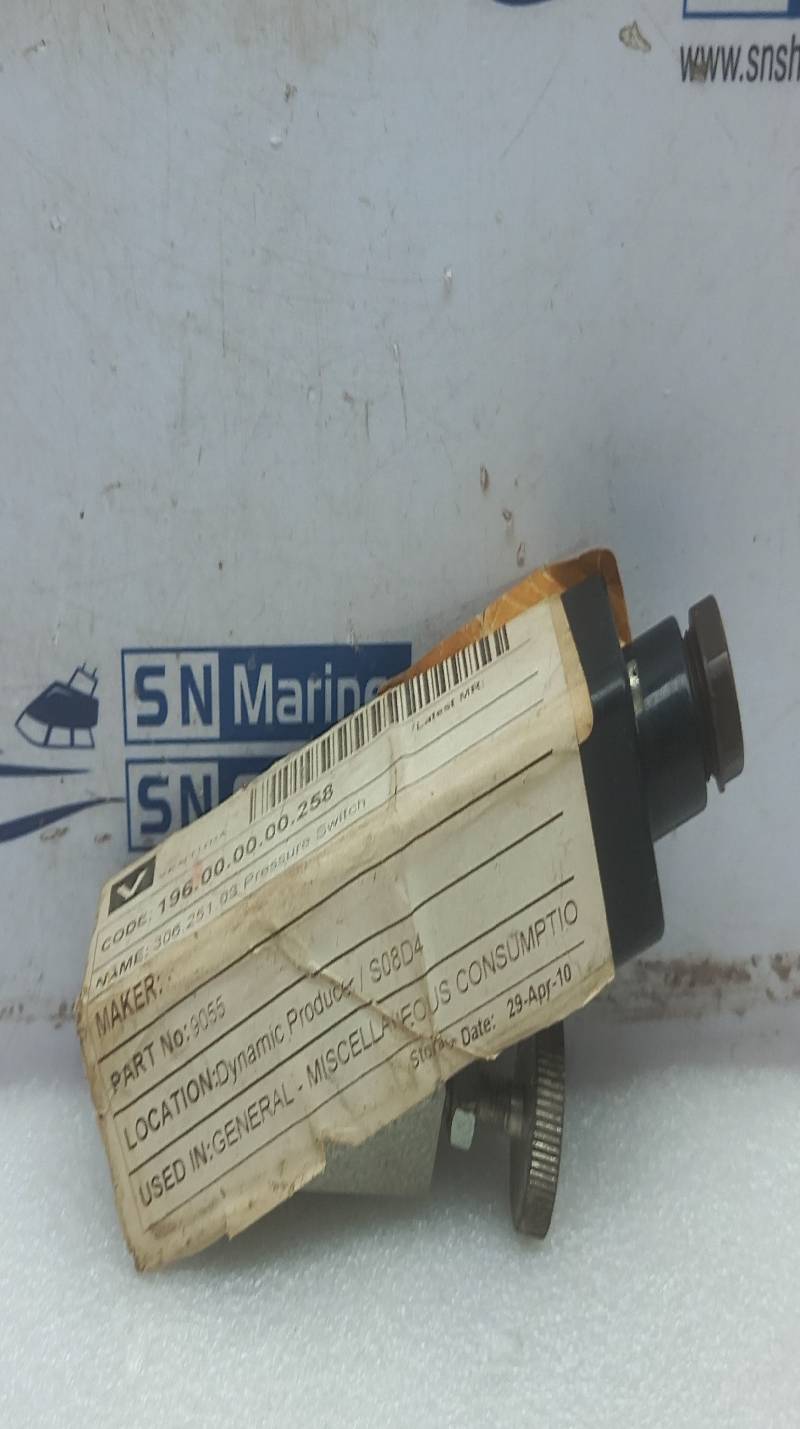 Suco 9055 Pressure Switch IP65 25-250 Bar 220V 2 amp