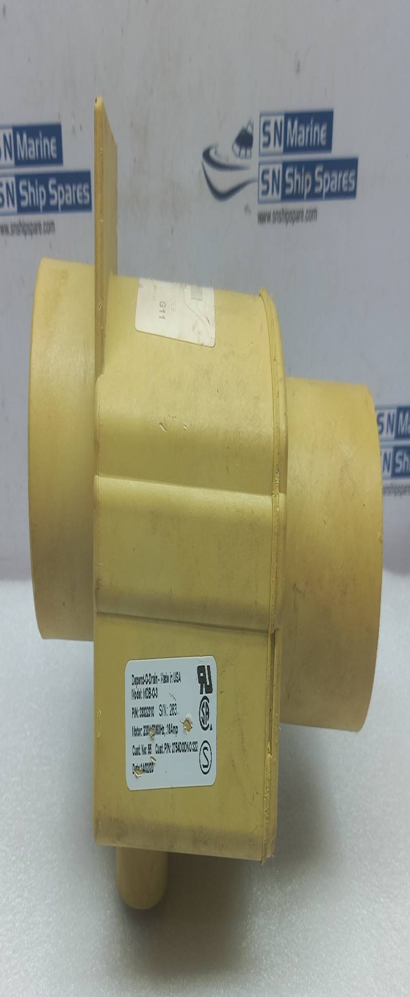 Depend-O-Drain MDB-O-3 33022310 Drain Valve 230V 50/60Hz, 18Amp 2754DODNO322
