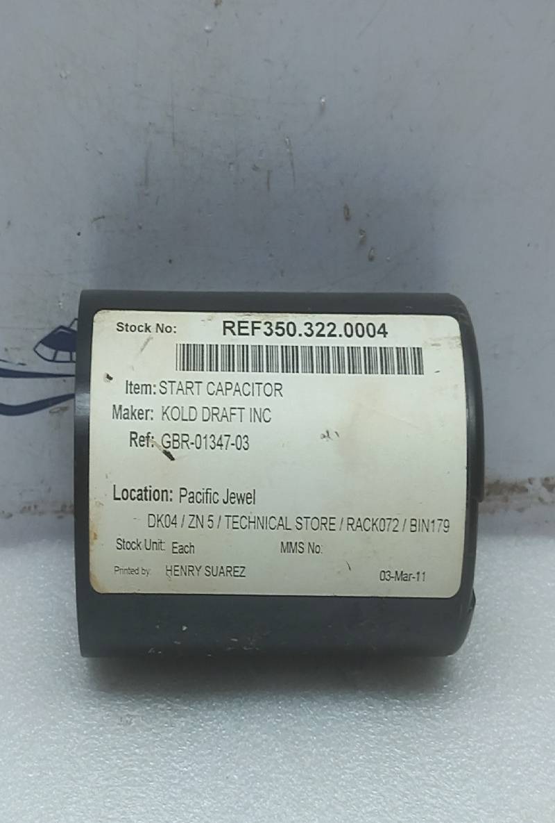 Philips 3535B8A0135A330B2 Start Capacitor 330VAC 50/60HZ 3 Pcs / Lot