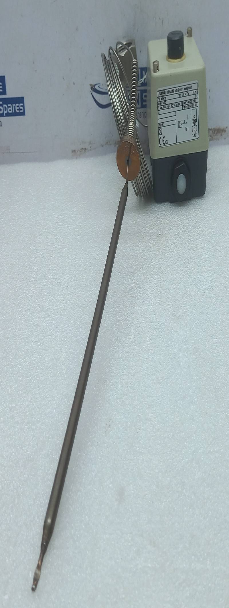 Jumo ATH-70 Thermostat T80 IP54 1K/min 603021/70 Max 500-24C AC 10(2)A 230V