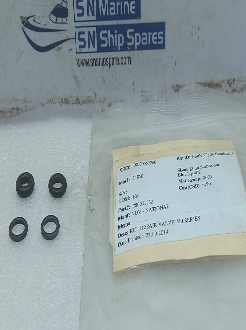 Rexroth R432013853 Nov 780001532 740 Valve Series O Ring Repair Kit 17 Kits / Lot