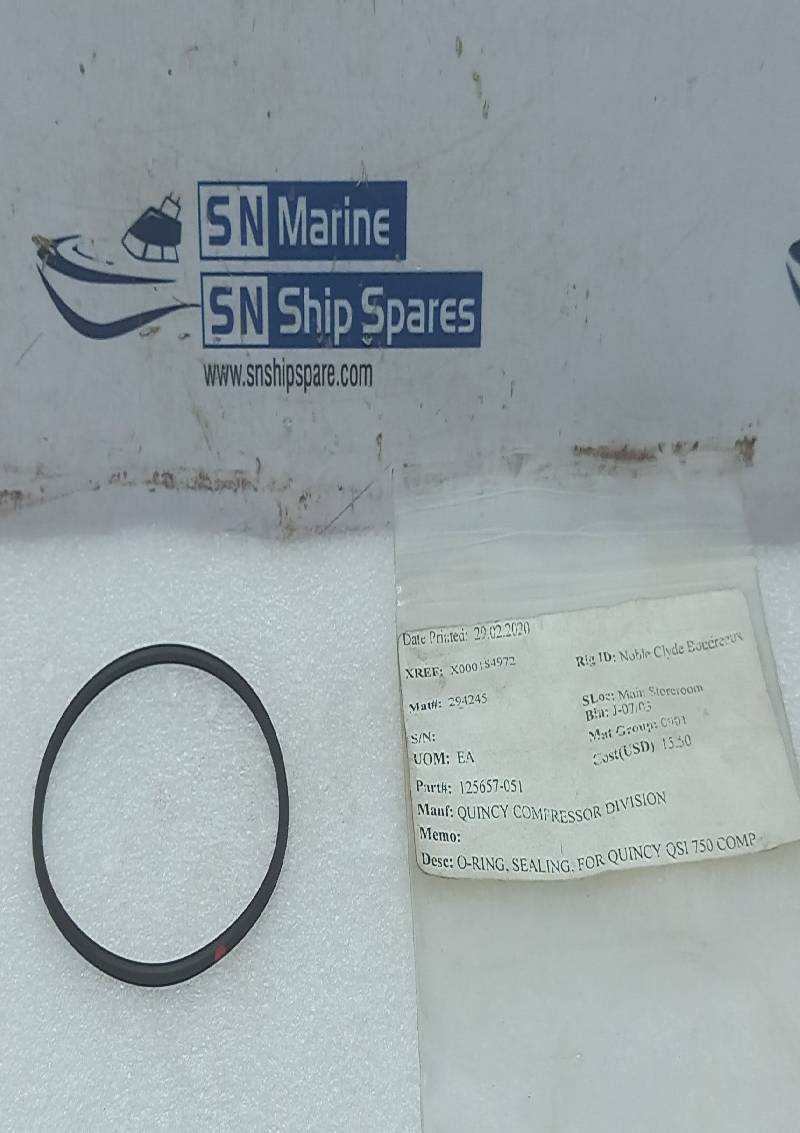Quincy 125657-051 O-Ring 1185386 4 pcs / Lot