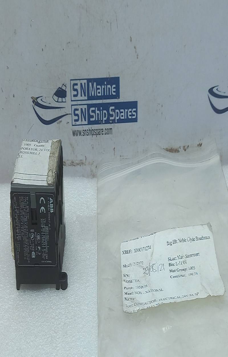 ABB B7-30-10 Mini Contactor 16A 600 Vac 24 V 40 450 Hz