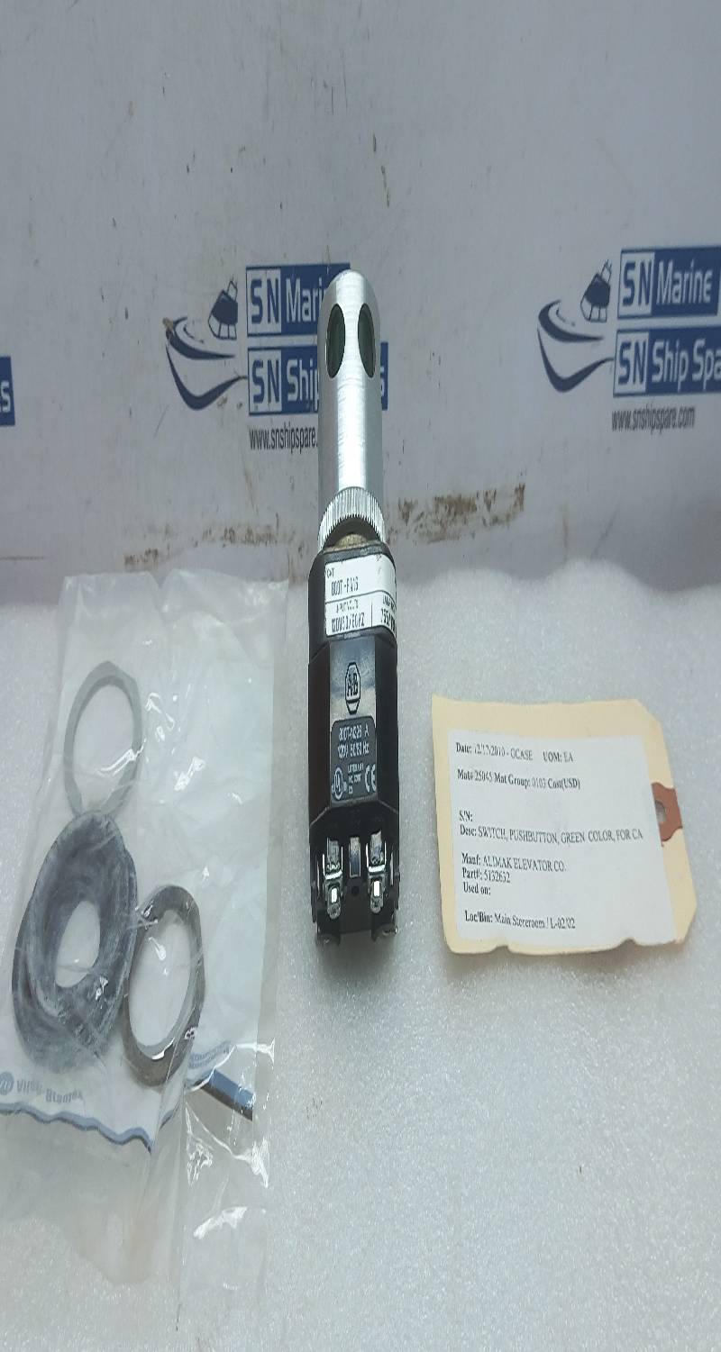 Allen Bradley 800T-PA16GX Illuminated Push Button Type 4, 13 XFMR 120V 50/60Hz