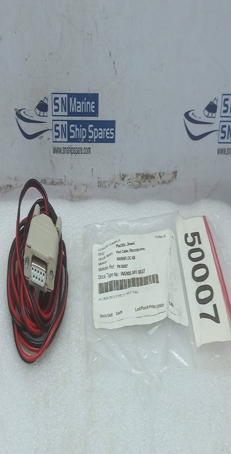 Marinfloc AB 50007 Port Cable
