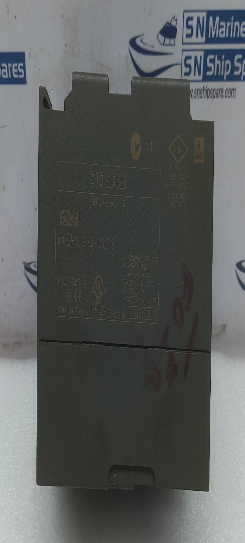 SIEMENS 6EP1 331-1SL11 SITOP 5 POWER SUPPLY 6EP13311SL11