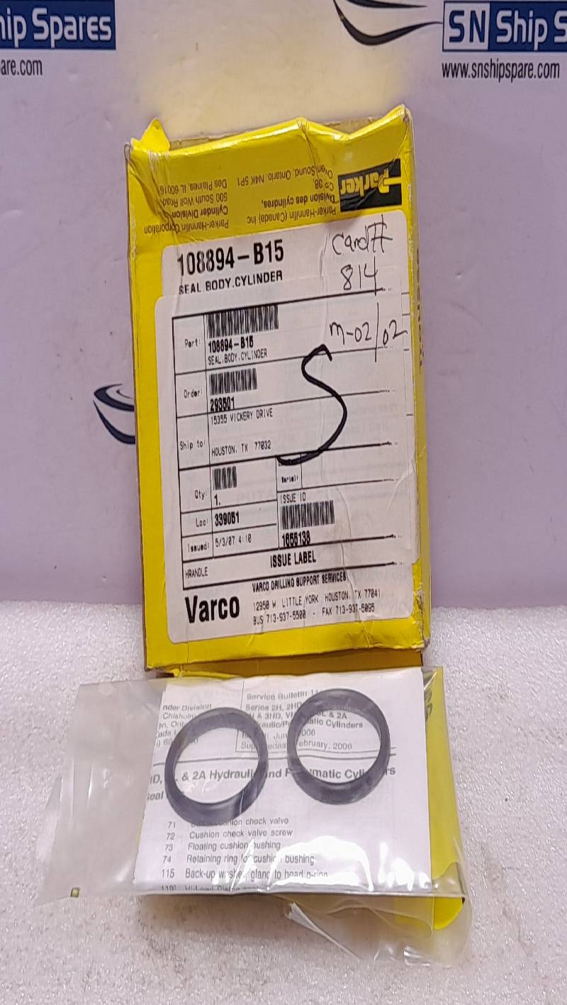Nov Varco 108894B-15 Cylinder Body Seal Kit Hydradyne Part CB152HL001