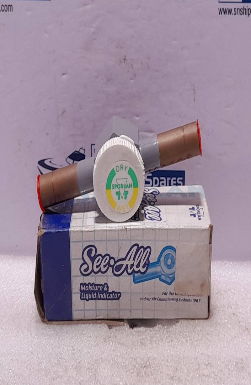 Sporlan SA 14S 606 Moisture & Liquid Indicator See-All ODF Solder