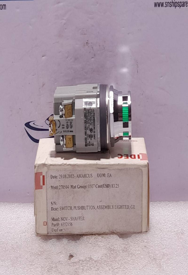 IDEC ALFD29920DN-G-24V Switch Industrial Pushbutton ALFD29920DNG24V