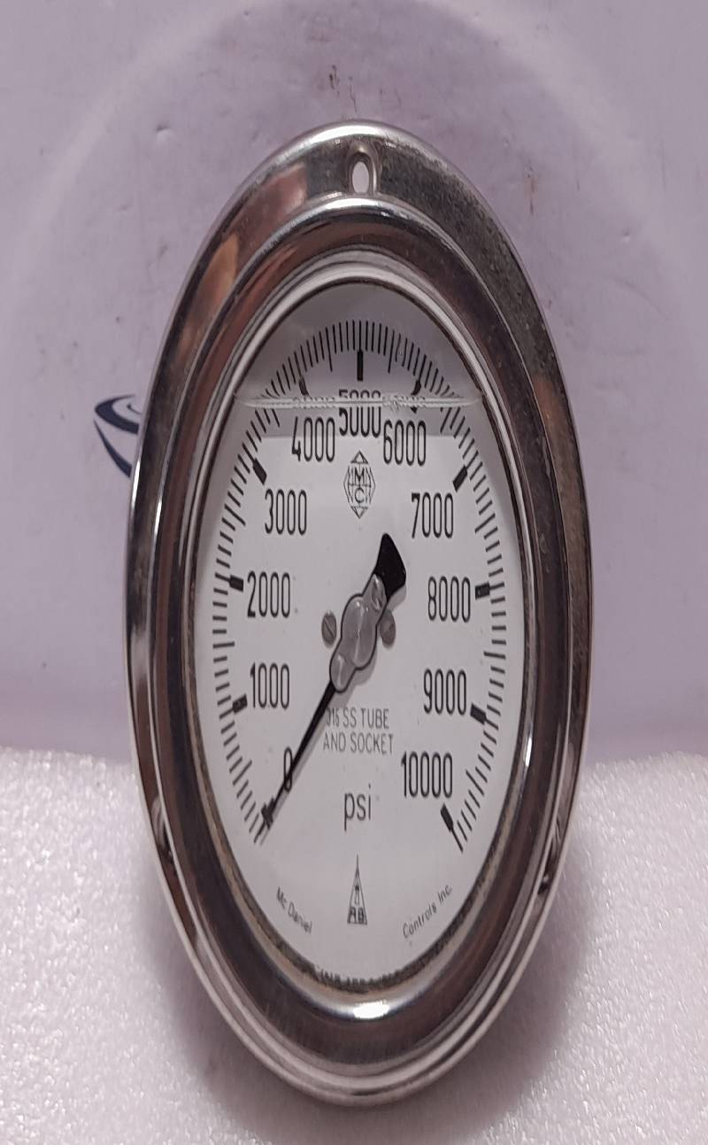 Mc Daniel Controls 0-10000 Psi Pressure Gauge