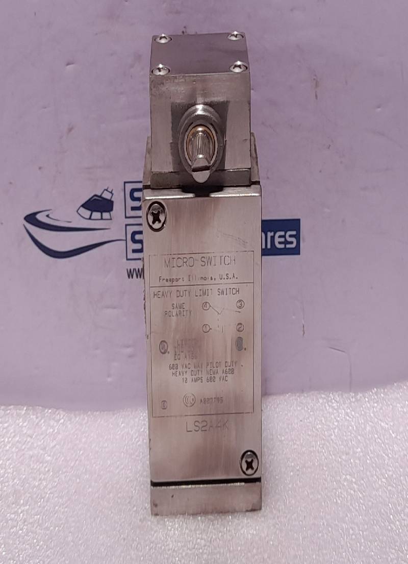 Micro Switch LS2A4K Heavy Duty Limit Switch LS2Z1A 10A 600VAC Oil States 5573887