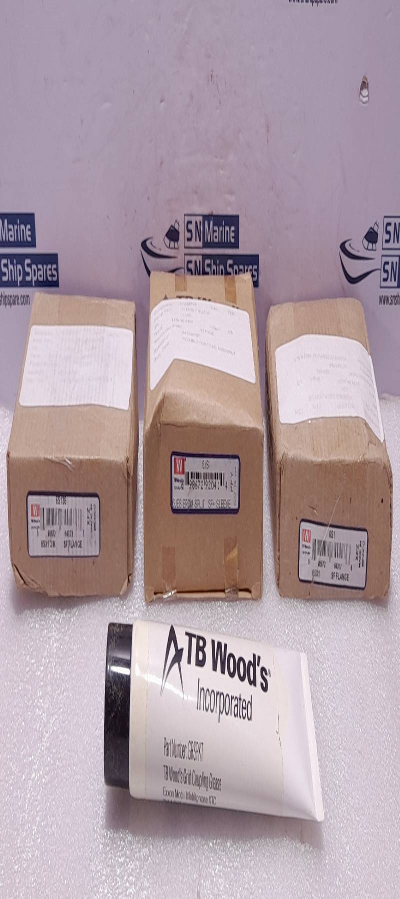 TB Wood GRSPKT Grid / 6S138 / 6SX1 3/8 SF Flange 6JS / 6JES EPDM Split SF+Sleeve