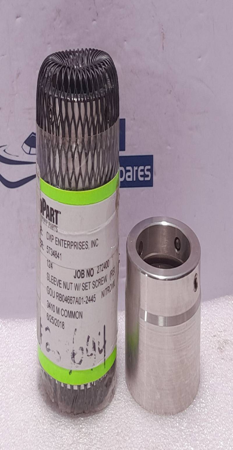 DXP GOU RB04667A01-2445 Fastener Nuts Sleeve Assembly Nitronic RB04667A012445