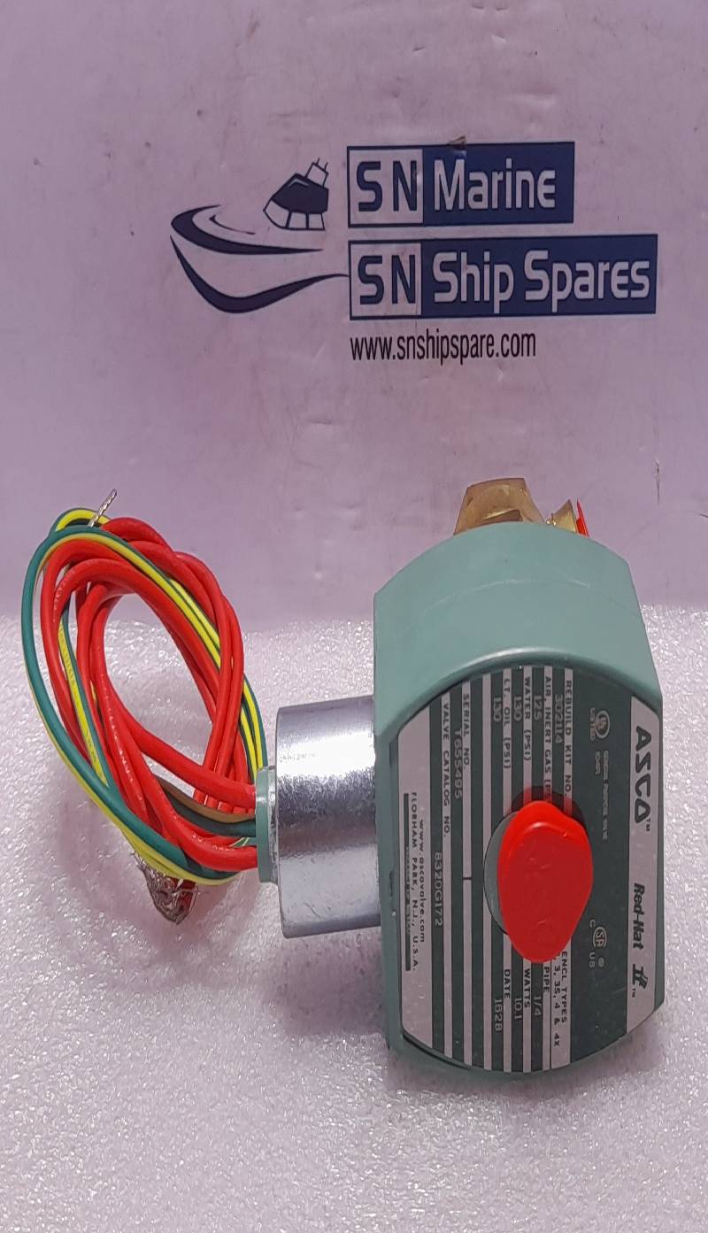 Asco / 8320G172 302114 Solenoid Pilot Valve Purge Exhaust Pioneer B80008051303