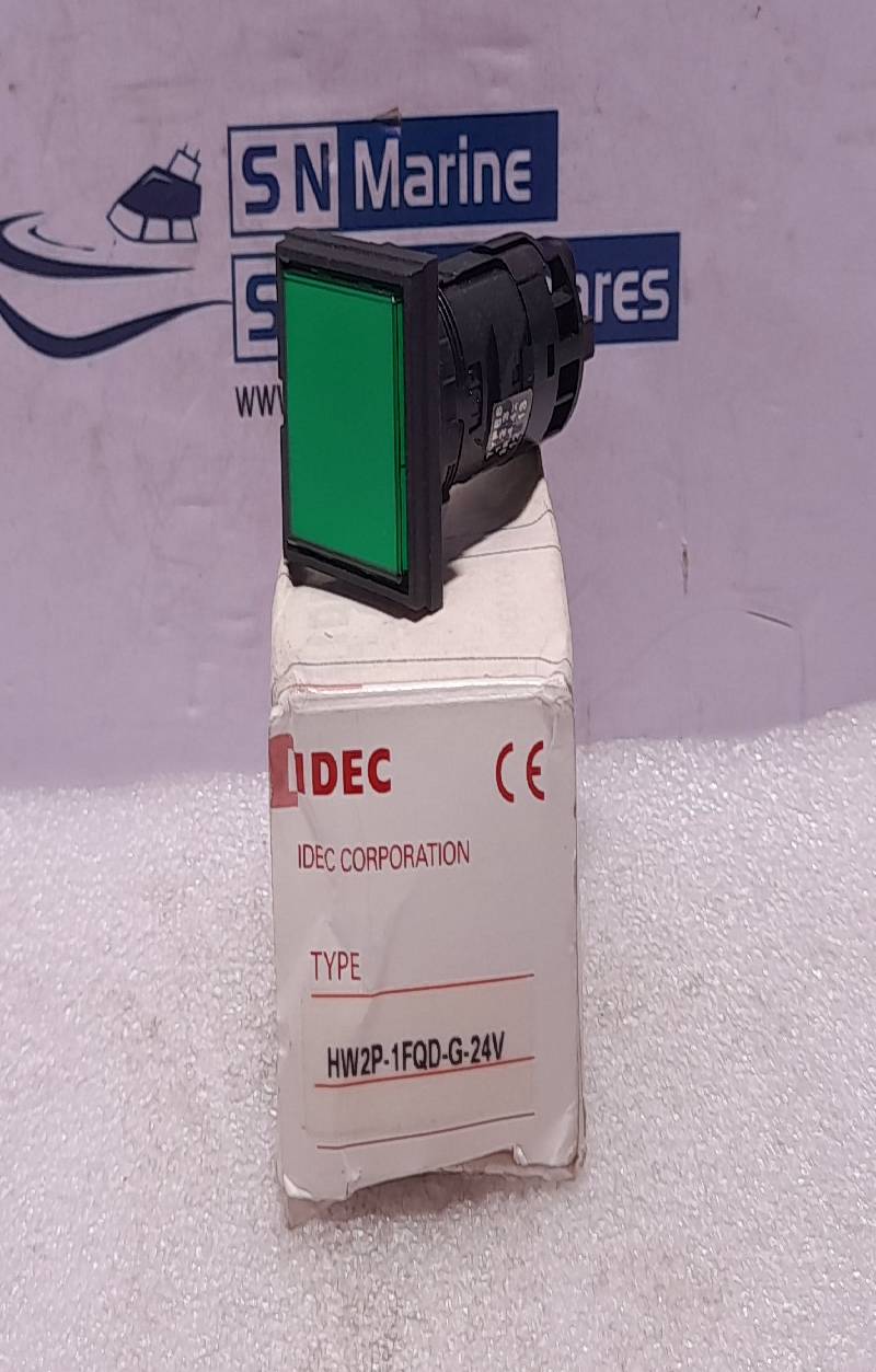 IDEC HW2P-1FQD-G-24V Pilot Green Light