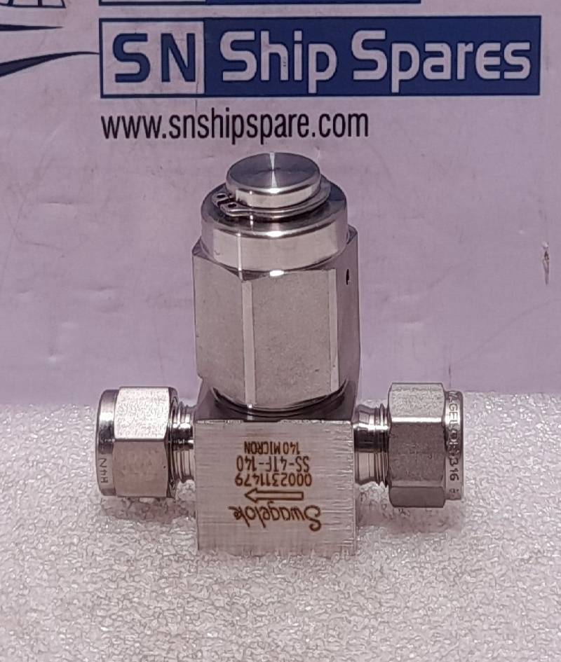 Swagelock SS-4TF-140 SS Tee Type Particulate Filter ¼