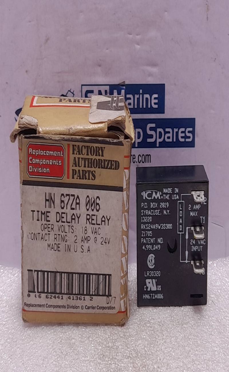 ICM HN 67ZA 006 Time Delay Relay