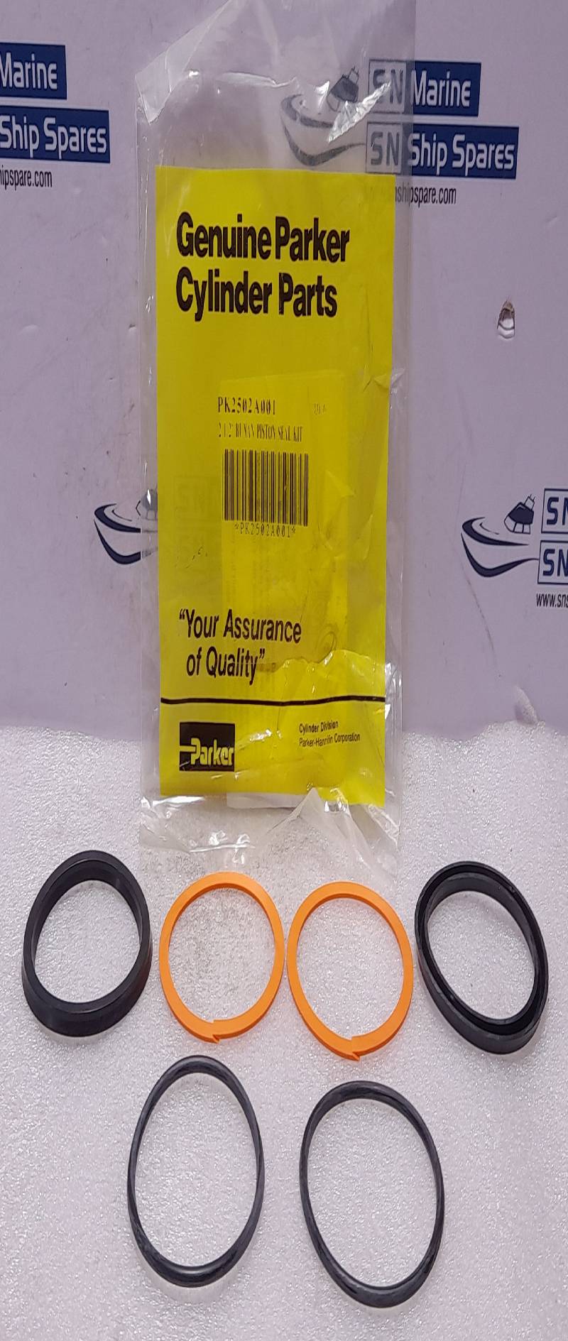 Parker PK2502A001 Piston Seal Kit 114382-BP25