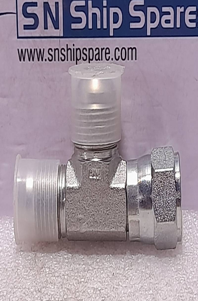 Nov 7800621 Tee Run ½ IN FJIC Swivel x ½ IN MJI 2 Pcs / Lot