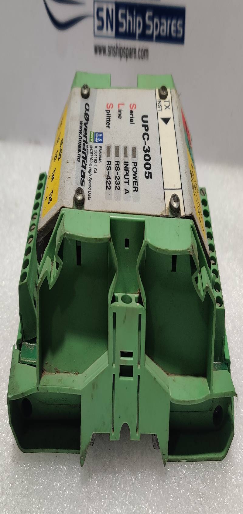 Overlandas UPC-3005 Serial Line Splitter Power Input A RS-232 RS-422