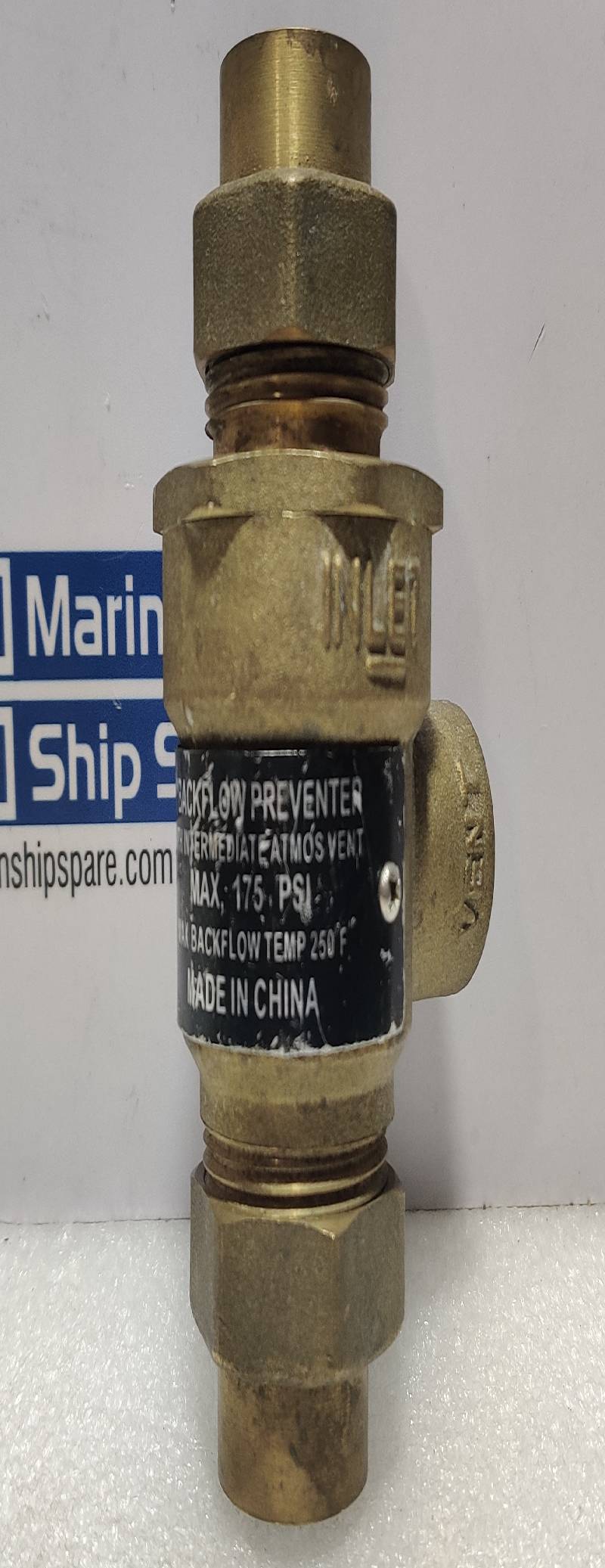 BFP-90 1/2 Backflow Prevent Valve Max 175Psi