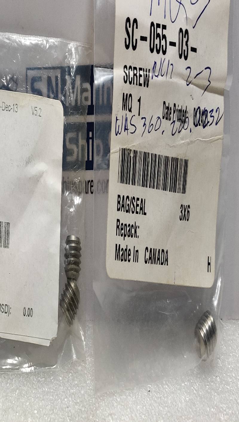 Hobart SC-055-03 Screw SC05503 8 Pcs / Lot