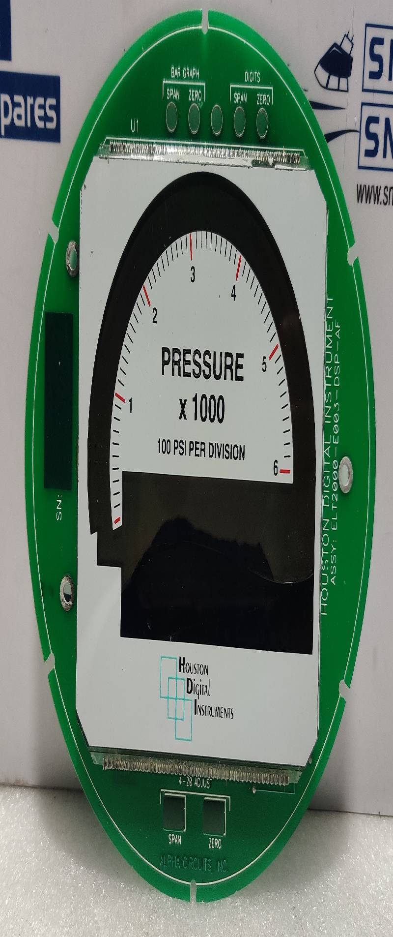 HDI ELT200-E003-DSP-AF PCB TK PSI Display Assy