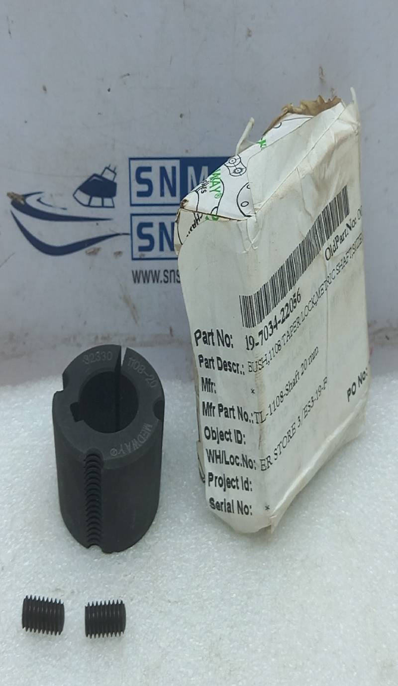 Medway 1108-20 Taper Lock Matric Shaft Bush 20MM TL-1108-Shaft 20mm