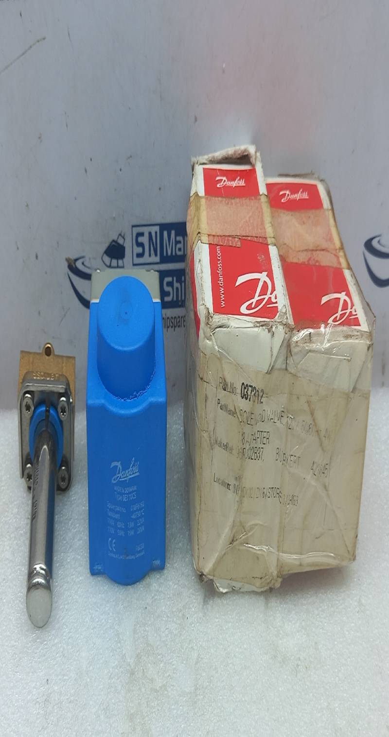 Danfoss 018F6192 Solenoid Valve Type: BE110CS With Danfoss 032U1210