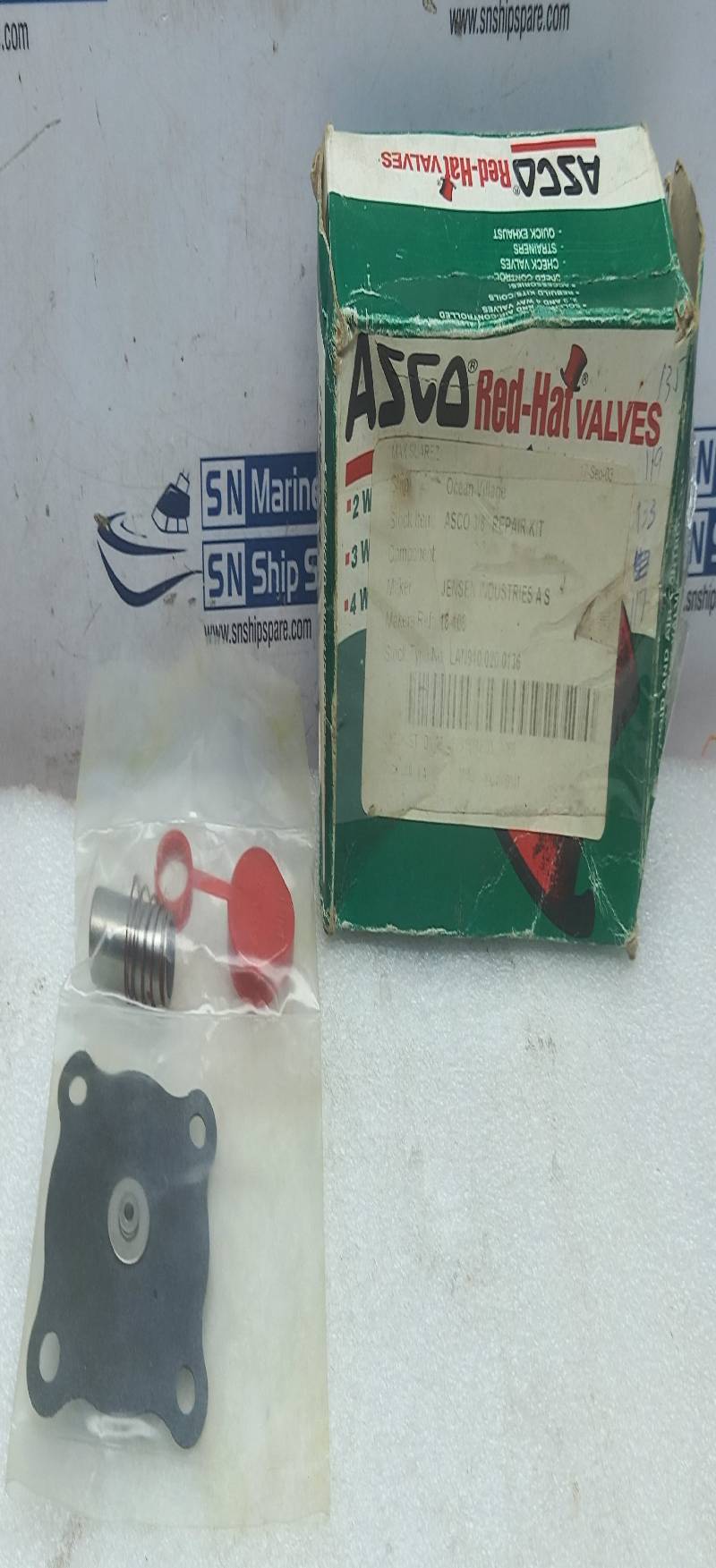 Asco 158934 Repair Kit 3/8” Jensen 18-406