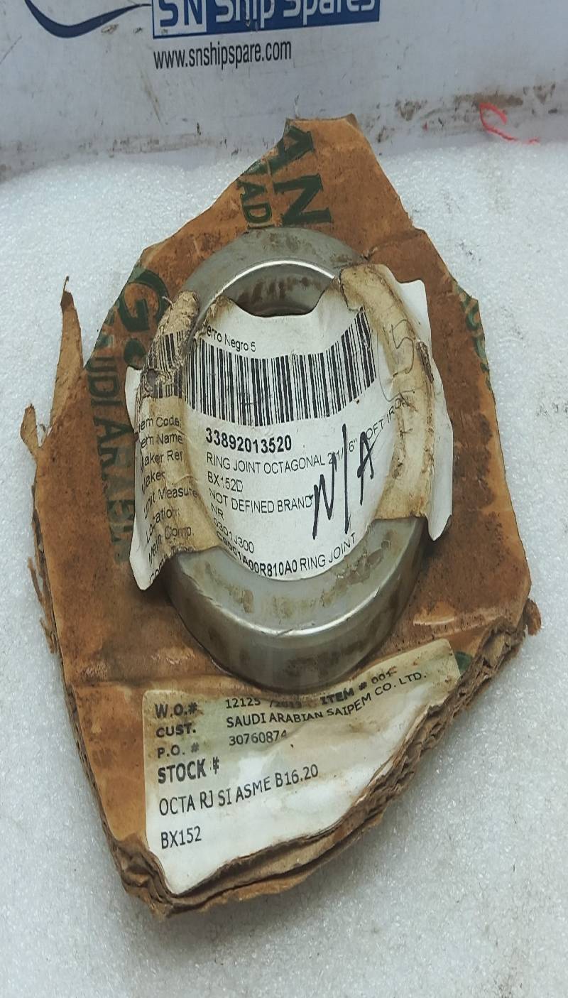 BX152D Soft Iron Octagonal Joint Ring 2-1/16”