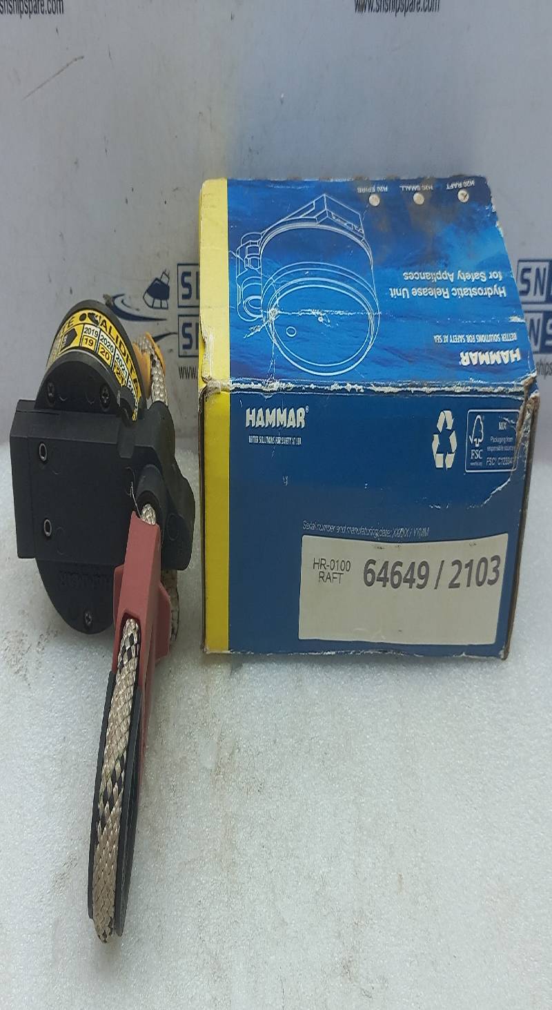 Hammar H20 RX Hydrostatics Release For Liferafts 79635 1807 516 HR-0100 Raft