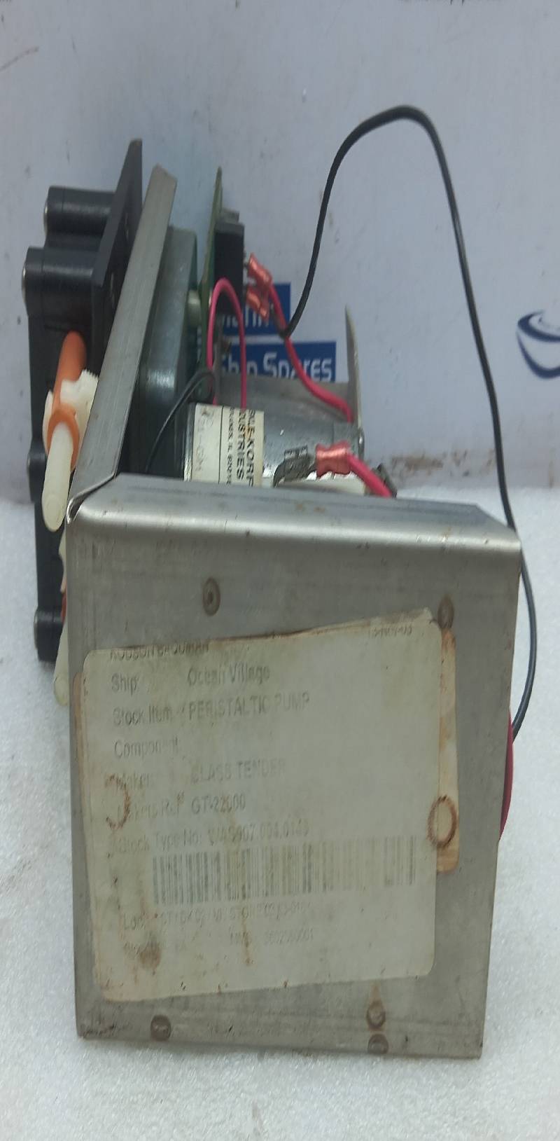 Glass Tender GT-13300 Peristaltic Metering Pump Assembly