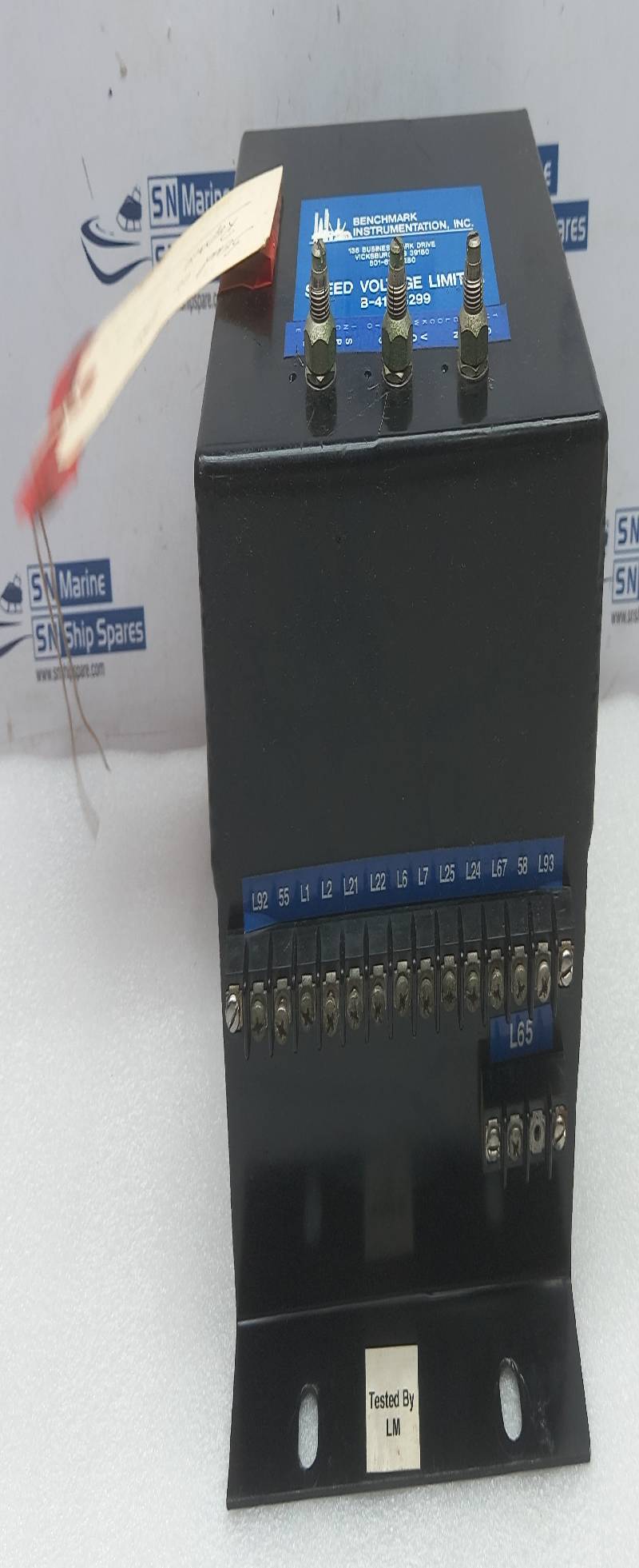 Benchmark B-410-8299 Speed Voltage Limiter