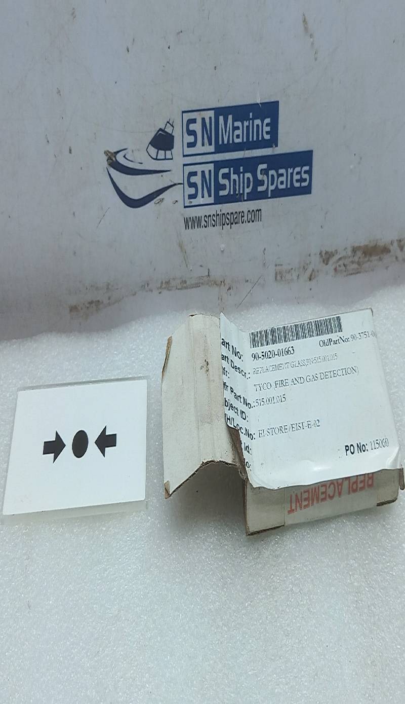 Tyco 515.001.015 Replacement Glass 90-5020-01663 5PCs In Lot