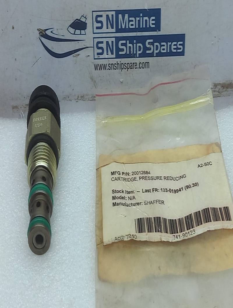 NOV Shaffer 20012684 Pressure Reducing Cartridge Parker PRH101K20