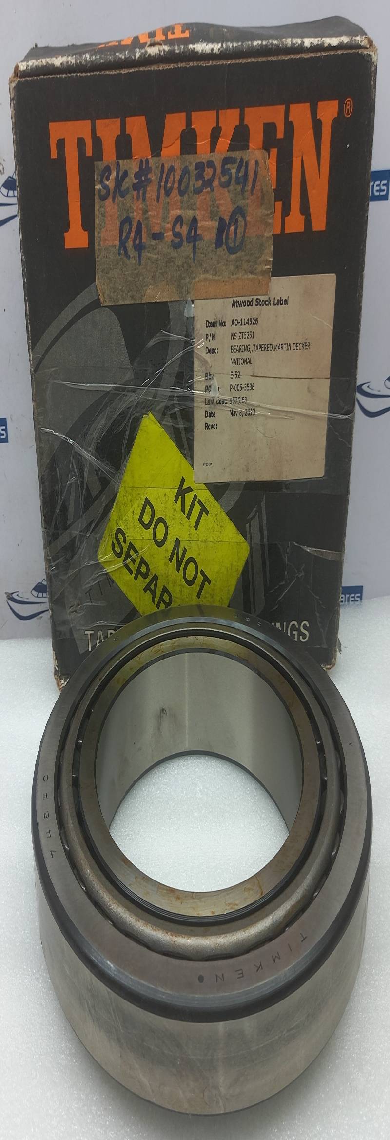 Timken 74525 Tapered Roller Bearing NS ZT5251