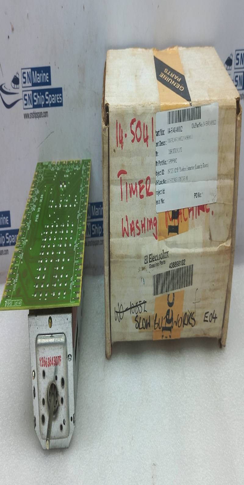 Electrolux 438898102 Timer 240V60Hz Ako Type 514 307-03 208-240V~60Hz