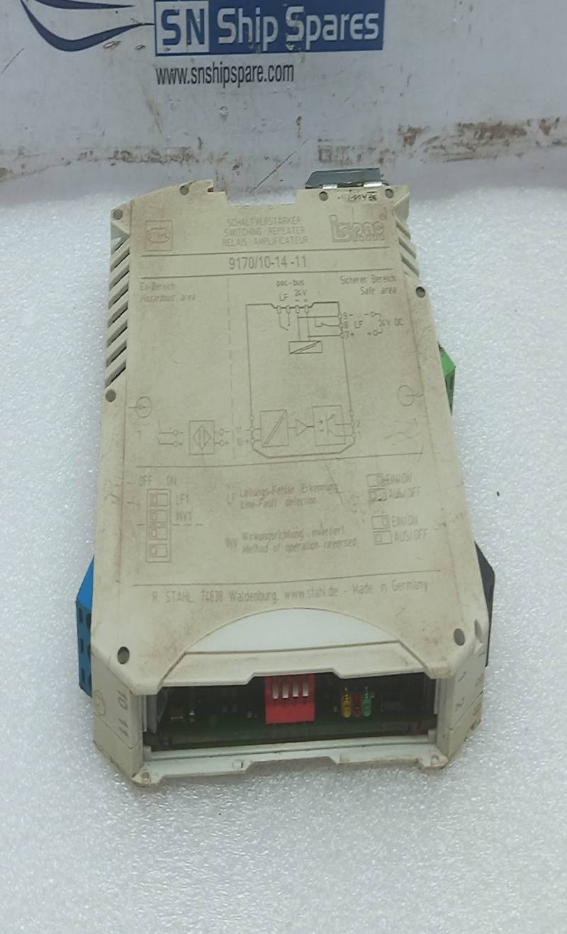 Stahl 9170/10-14-11 Switching Repeater 24VDC