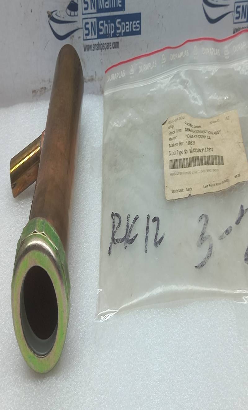 Hobart 00-473019 Drain Connection Assembly 110821