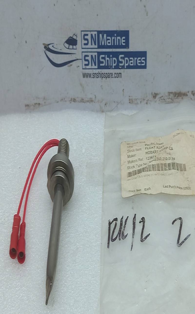 Hobart 122674 Float Assembly CA71622