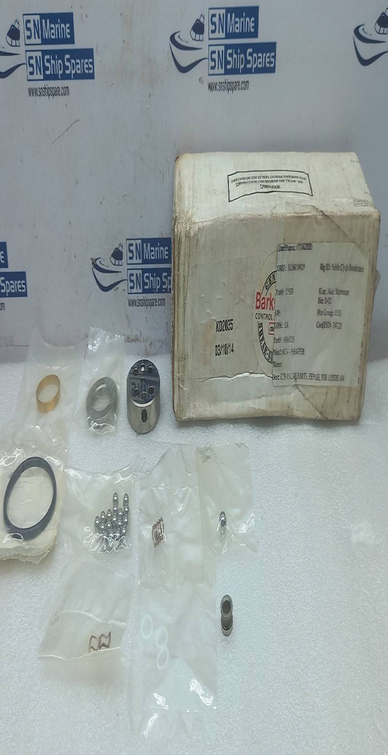 Barksdale KD2035 Repair Kit NOV Shaffer 9911026 Valve Parts Repair Kit