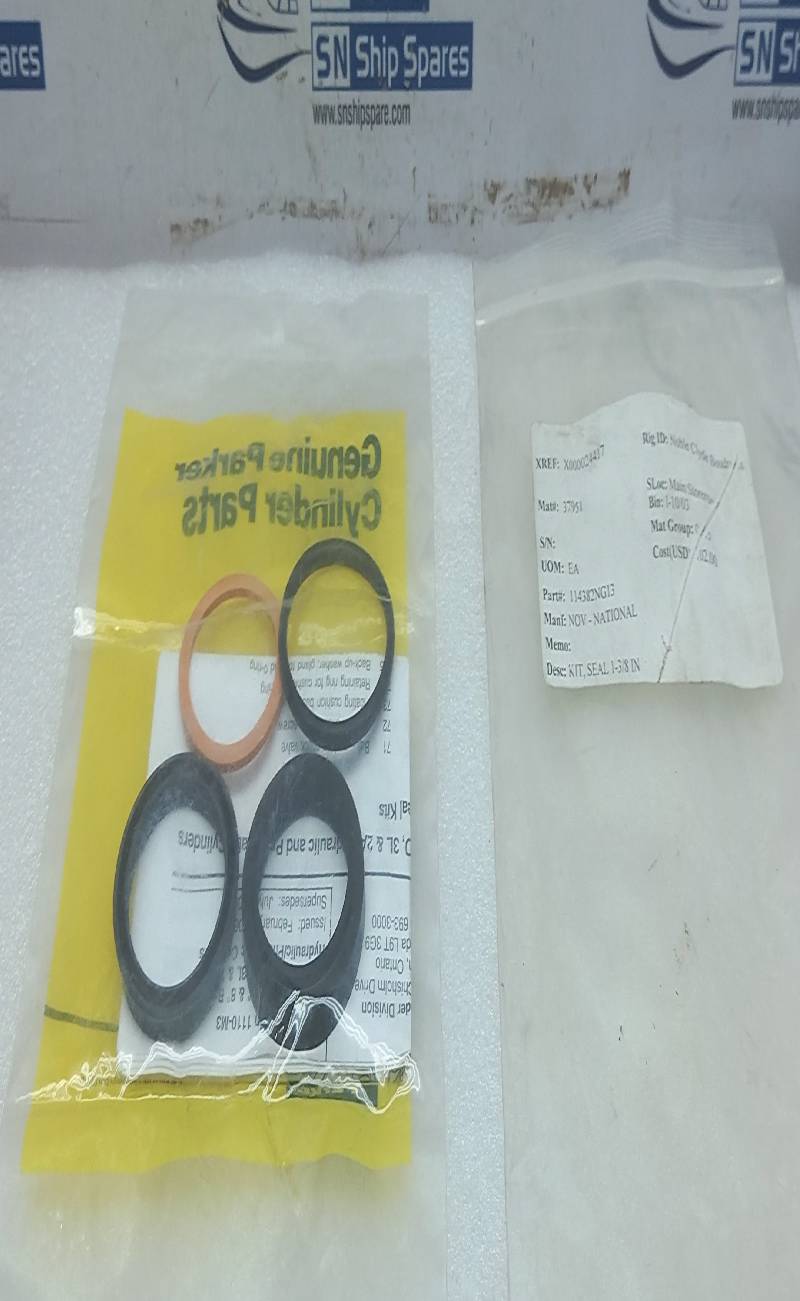 Parker RK2AHL0131 1 3/8” BUNAN ROD SEAL KIT NOV 114382NG13
