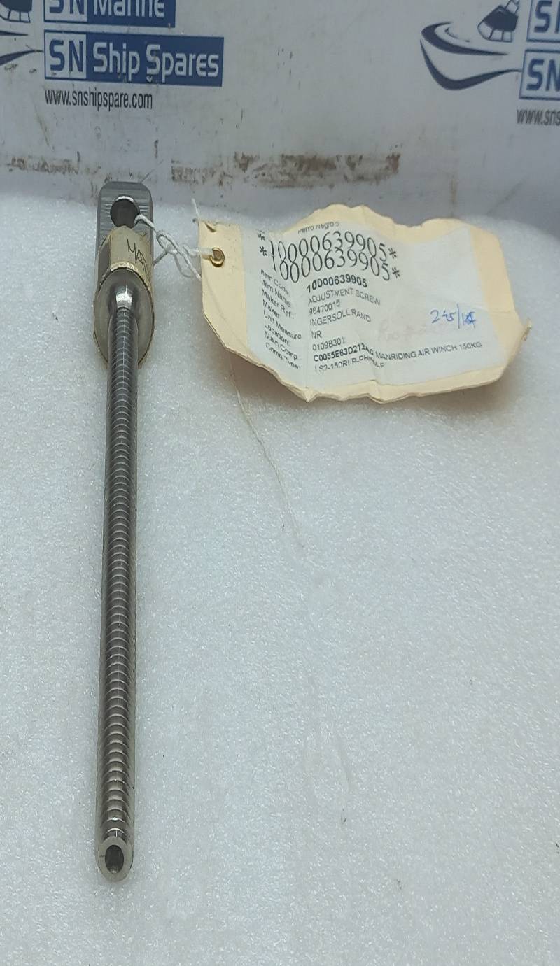 Ingersoll Rand 96470015 Adjustable Screw 38756961 9647-0015