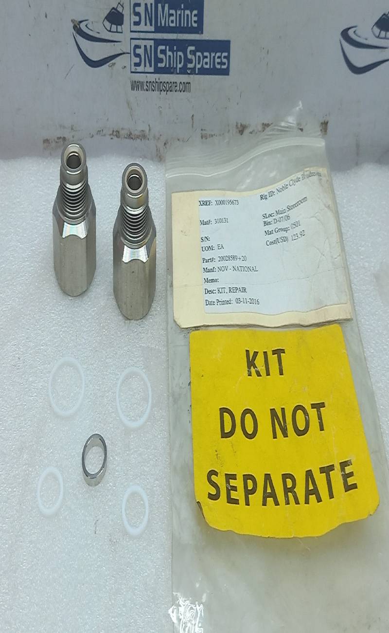 NOV 20028589+20 Repair Kit F/20028586