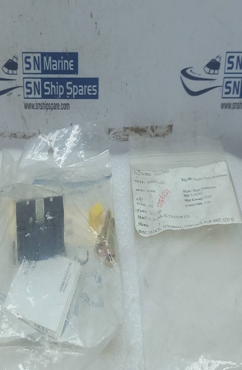 Allen Bradley 800T-XD5 Terminal Contact Block Ser D Alimak 5132251