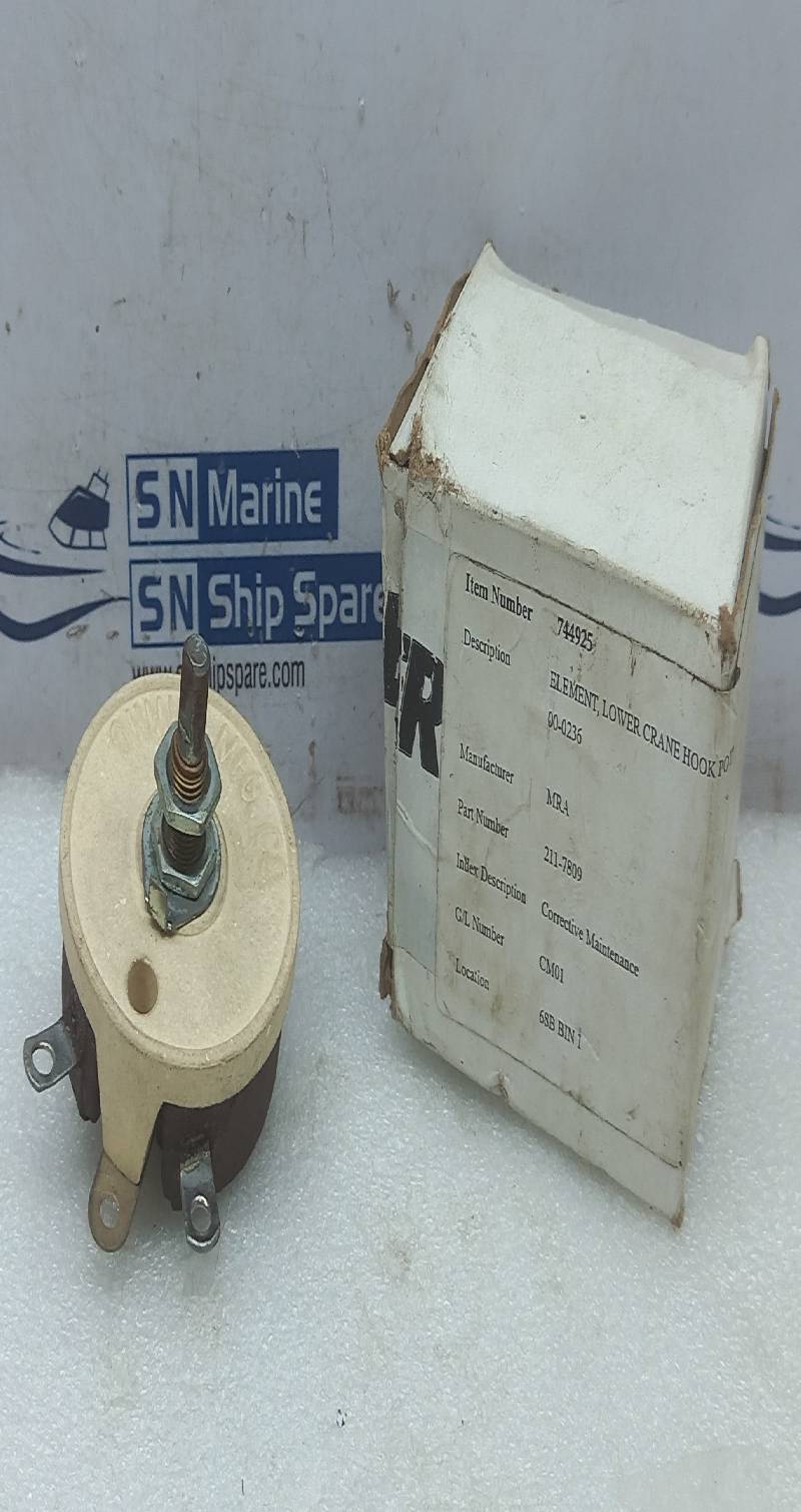 Ohmite J-5000-F2-CT OHMS 10% Element LeTourNeau 211-7809 Lower